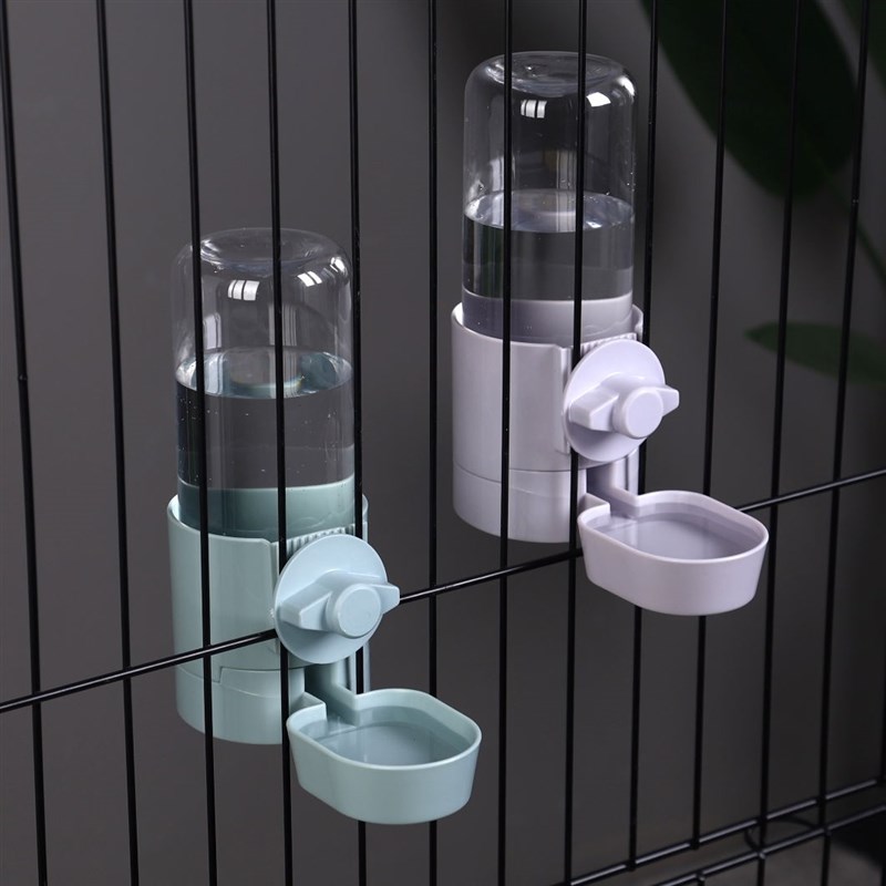 猫咪挂式自动饮水j器狗狗喝水器饮水机悬挂水壶喂水挂笼子宠物用