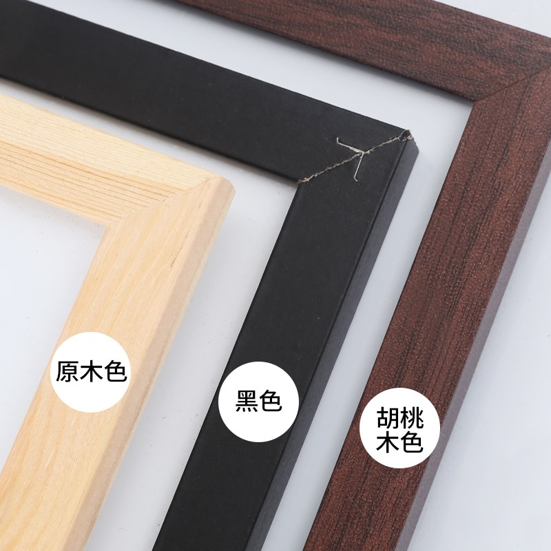 小黑板双面木框儿童画板酒吧咖啡屋菜牌留言办公家用挂式磁性白板
