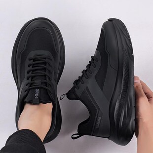 运动鞋男冬季加绒保暖潮流百搭鞋子男士厚底防滑男士跑步休闲棉鞋