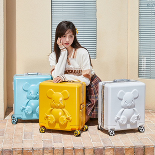轻便行李箱小型女孩18寸儿童登机旅行拉杆箱迷你小号密码皮箱子男