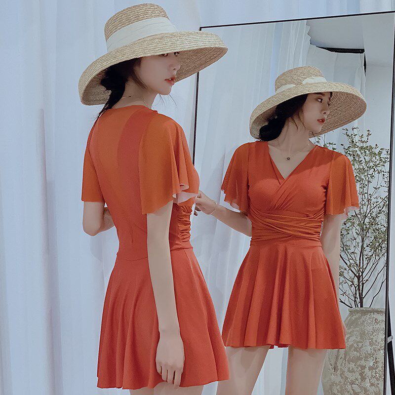 分体泳衣女两件套女士游泳衣分体式2024新款保守泡温泉高级感泳装