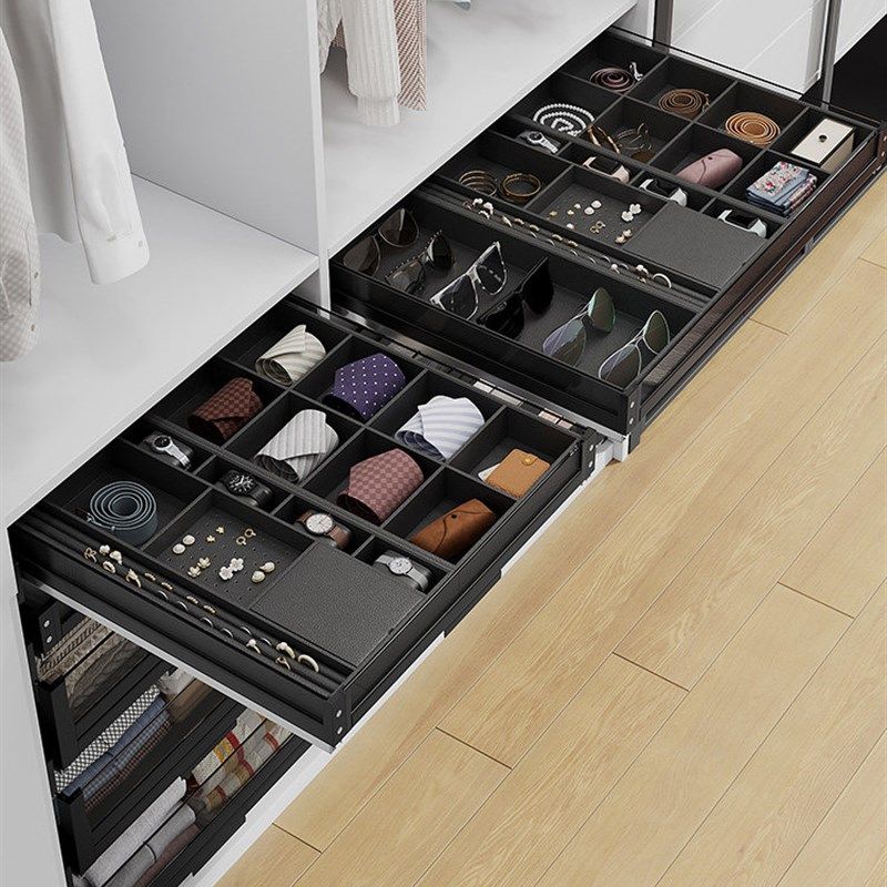 丽索衣柜收纳衣帽间抽屉饰品内衣收纳储物抽屉拉篮推拉裤架加深柜,基础建材,衣柜拉篮,淘宝优惠券,粉丝福利购,淘宝优惠卷