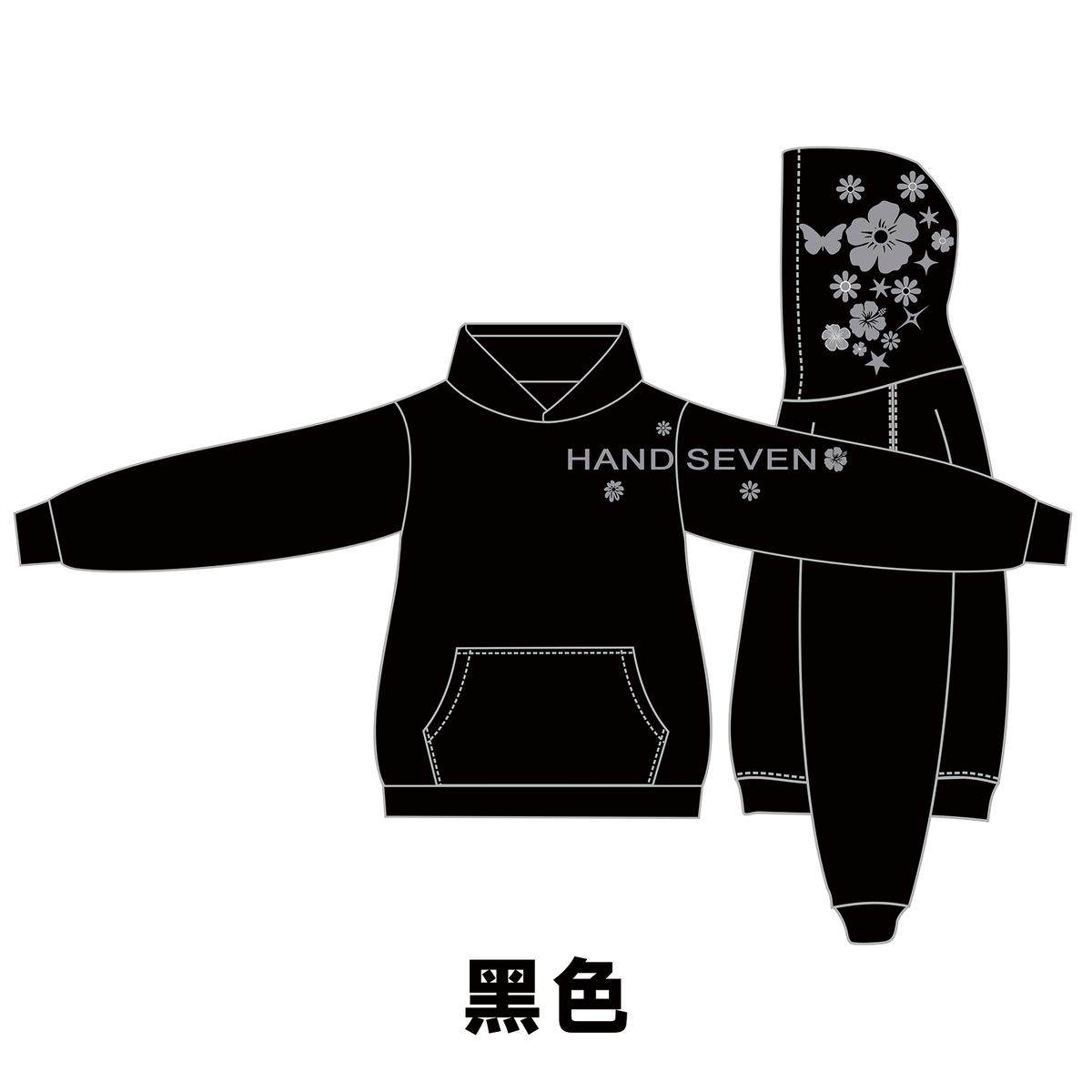 HANDSEVEN常规宽松美式刺绣卫衣