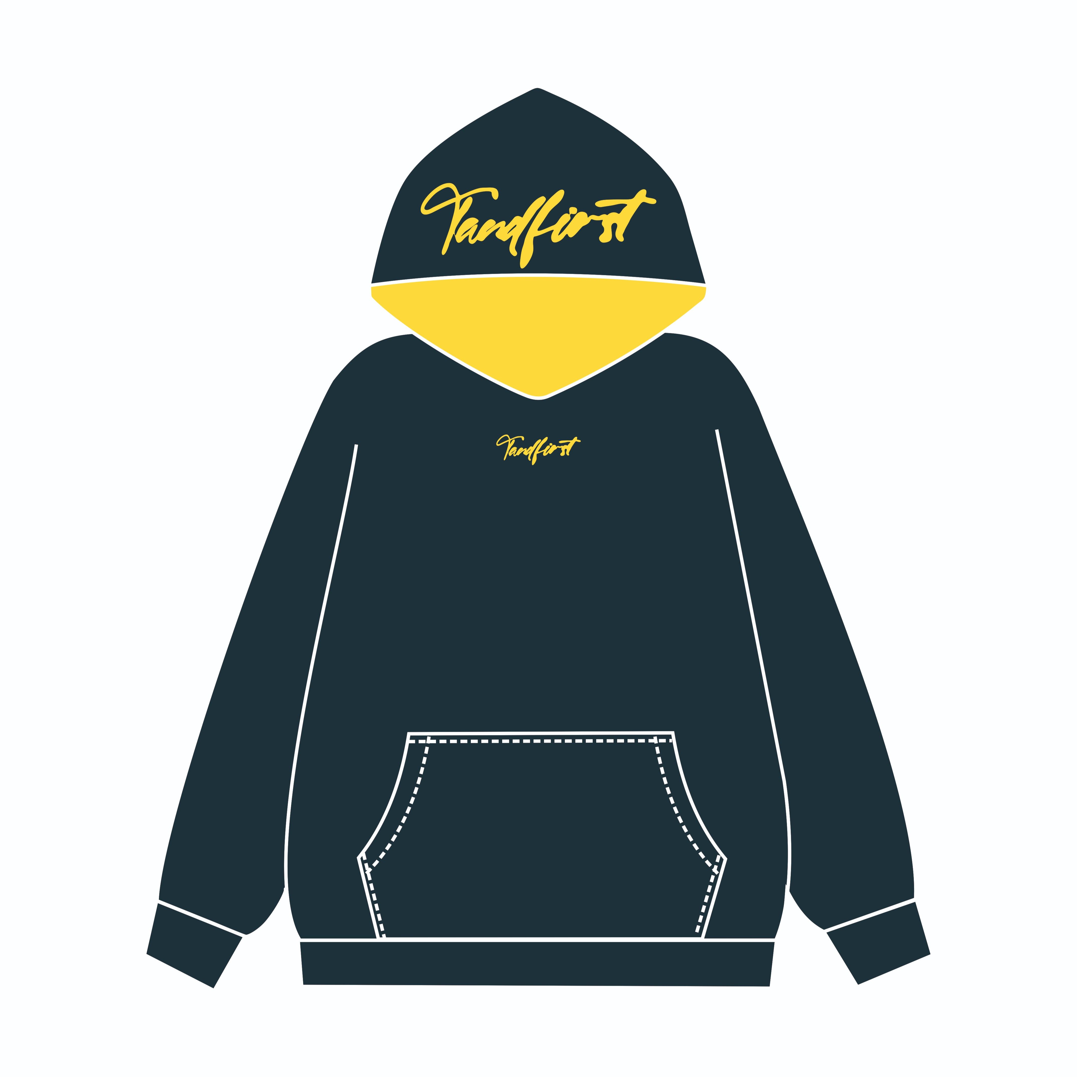 HandSeven常规宽松百搭刺绣卫衣