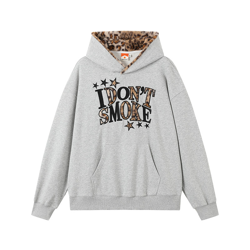 HandSeven秋冬季慵懒风连帽卫衣