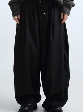 GRNL自动匹配高级范超宽松无拘束廓形男女阔腿裤 实力显瘦