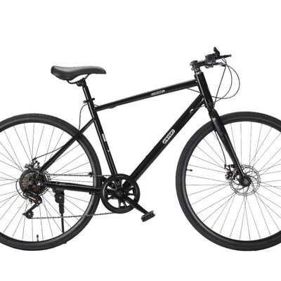 700C成人平把通勤公路山地自行车7变速碟刹超轻成人男士女式学生