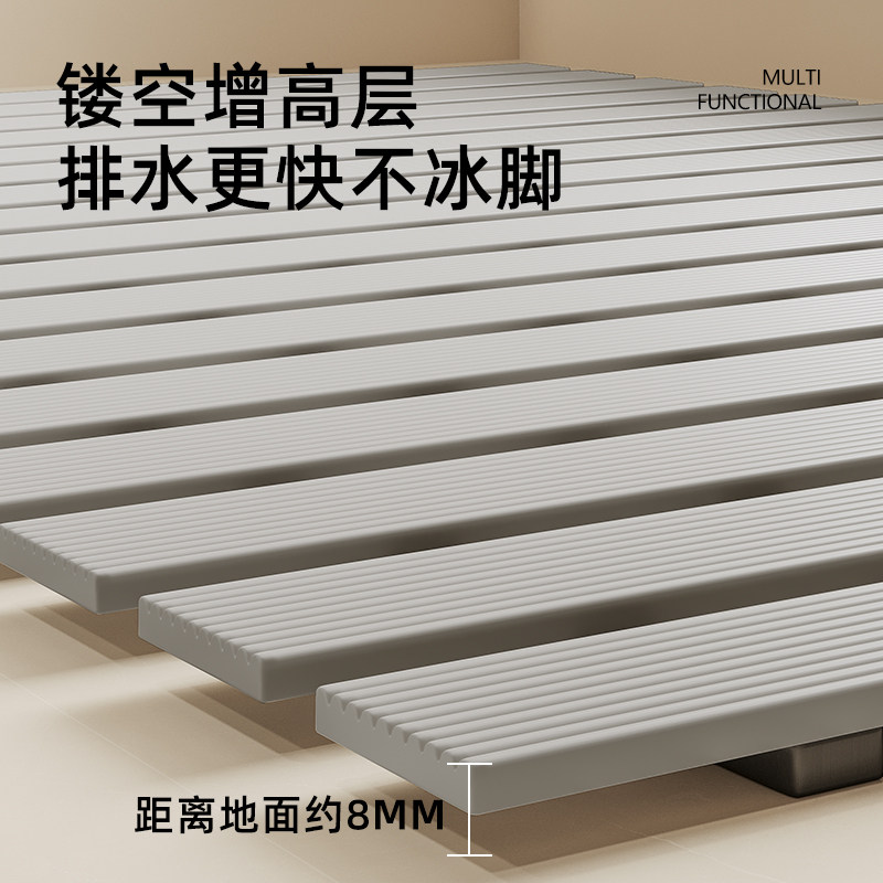 浴室防滑垫防摔地垫淋浴房卫生z间垫子洗澡厕所地面隔水垫排水脚
