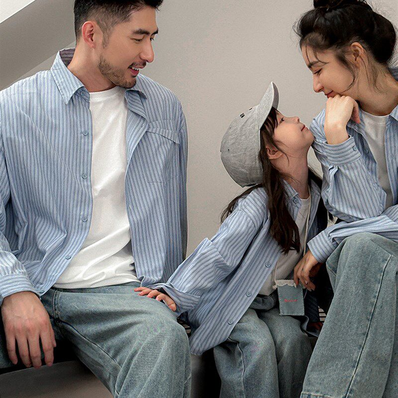 采购产品亲子服装,春季和秋季服装,三或四口之家的家庭服装,B母亲