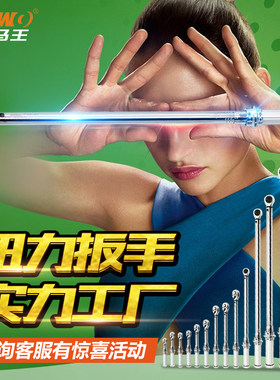 MAWO马王扭力扳手可调式高精度工业级预置式扭矩扳力矩火花塞公斤