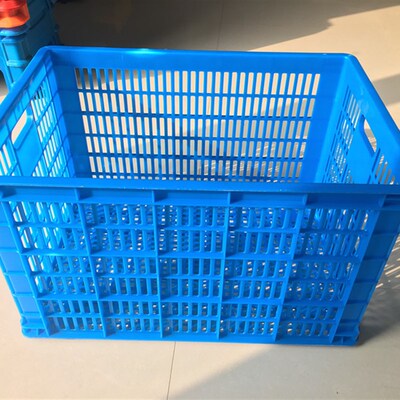 筐货加厚快递框大号收纳周转箱服装周转筐塑料0储物匡箩68长方形