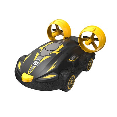 二合一水陆两栖遥控快艇气垫船儿童漂移赛车摇控船充电玩具车礼物