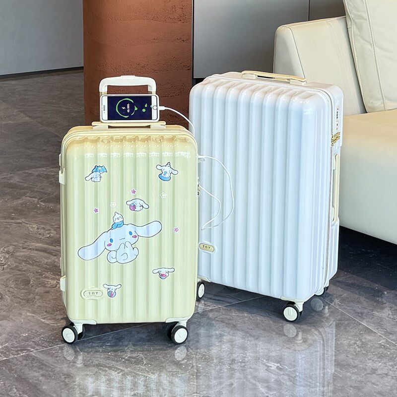 密码箱男20寸登机免托运行李箱高颜值旅行箱女多功能可Y坐人拉杆