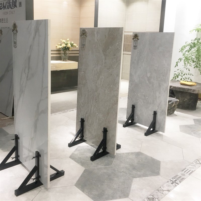 瓷砖展架立式90180大板地砖展具玻璃门架实木门多功能展示架子
