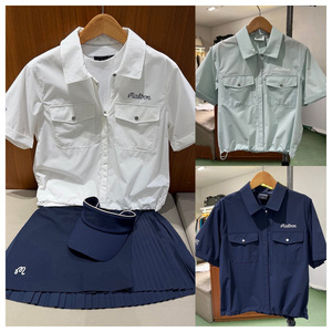 高尔夫服装女士速干短袖上衣