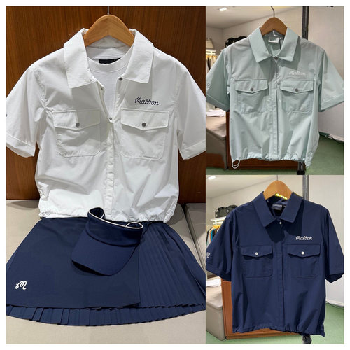 高尔夫服装女士速干短袖上衣