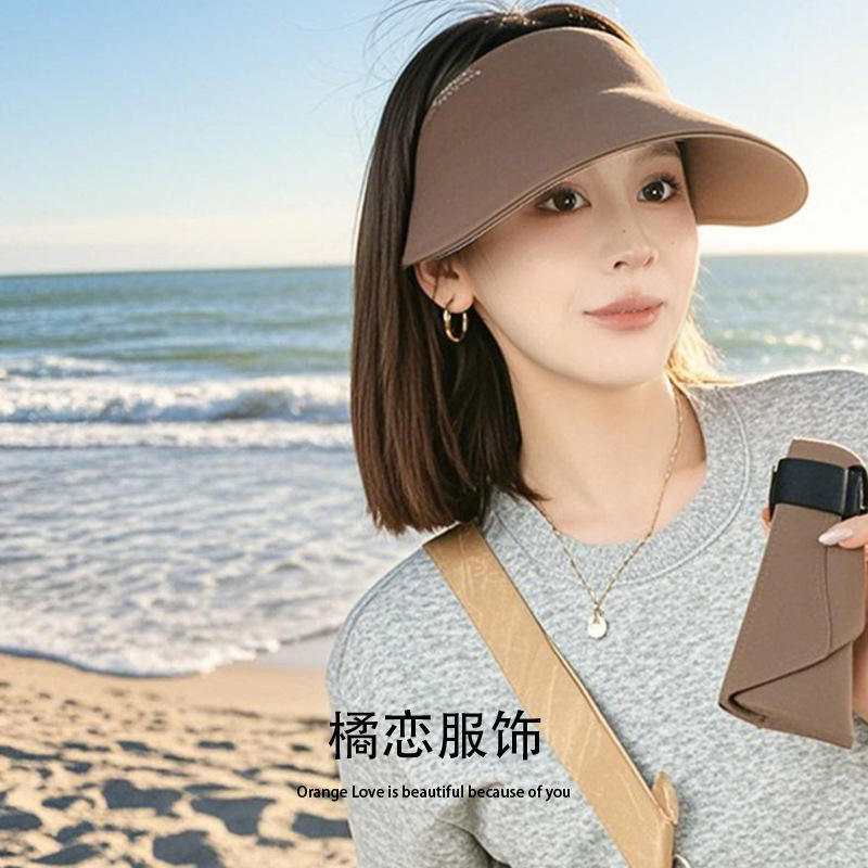 太一帽社无痕防晒帽太阳遮阳帽女2026大帽檐防晒防紫外线帽子空顶