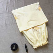 秋冬吸水美容院专用浴裙桑拿汗蒸服浴衣浴袍抹胸全棉浴巾女客睡裙