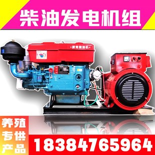 新常柴油发电机水冷单缸机组10 30KW千瓦三相双电压发电机