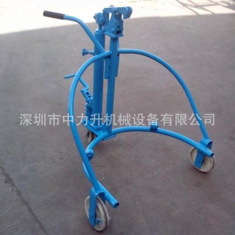 300kg油桶搬运车手推脚踏式油罐推车托盘液压油桶手拉车,五金/工具,液压装卸车,淘宝优惠券,粉丝福利购,淘宝优惠卷