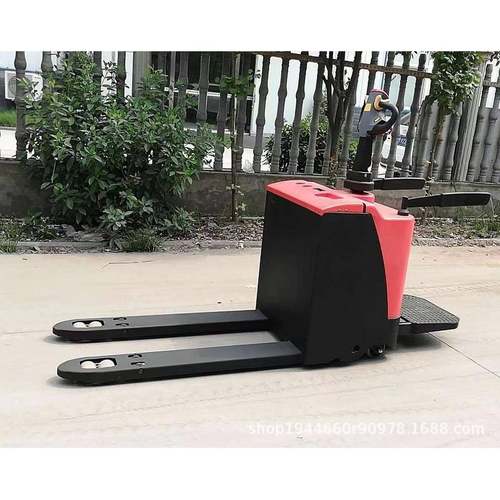 全电动托盘车站立式电动行走叉车载重2-吨材料厚实载货轻便