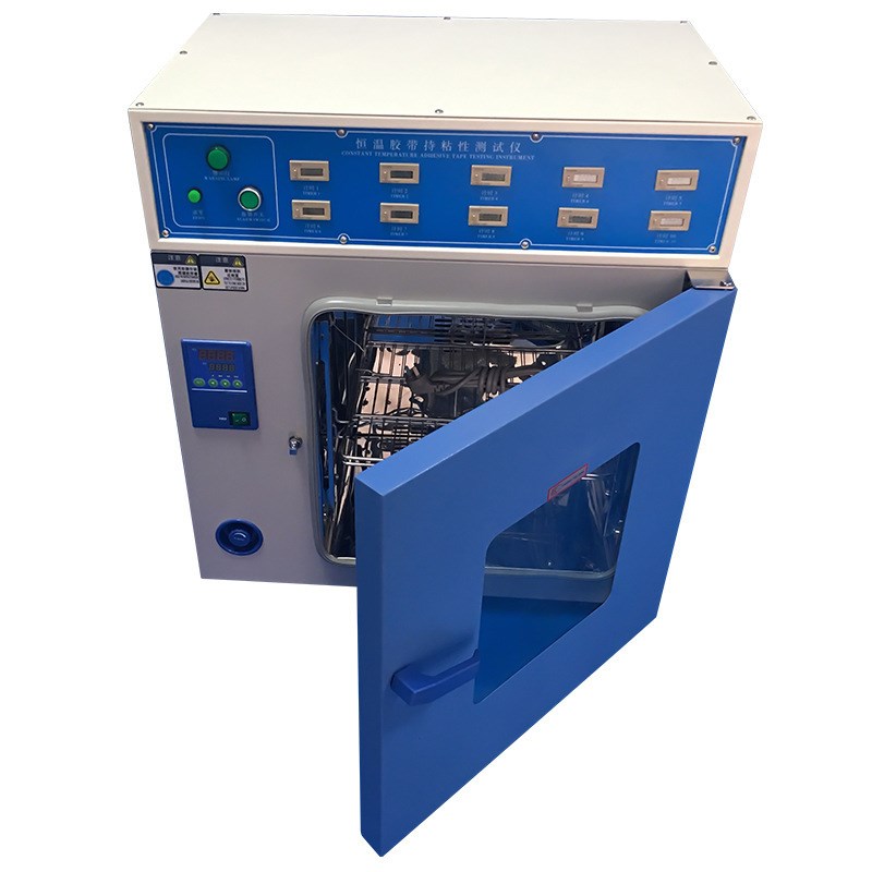 恒温胶带保持力试验机标签恒温持粘性测试仪高温持粘性仪5组10组