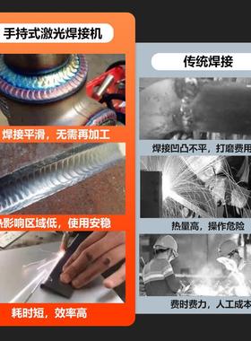 激光焊机 小钢型持式全自动金属不锈光纤除锈NHX激光焊机 手切割