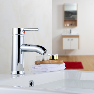 面盆双孔水龙头冷热水二合一头全铜台上盆混水阀洗脸盆厕所龙头