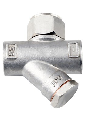 304不锈钢丝口热动力式Y型蒸汽疏水阀CS19W-16P丝扣疏水阀DN15-25