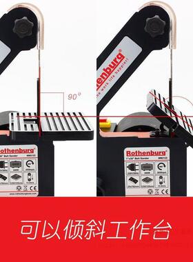 72小型砂带机机打磨6 家用立式磨刀机 弹弓打机磨机 抛光 YQP去毛