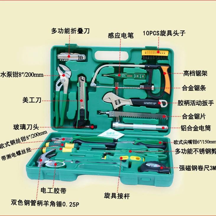 威力狮43件套用工具组套庭 43件家维HUI修工具用套装 修理工具W0