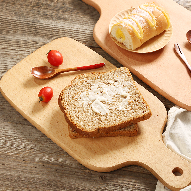 实木水果砧板 切菜板实木砧板 厨房烘焙用具面包板木 托盘披萨板
