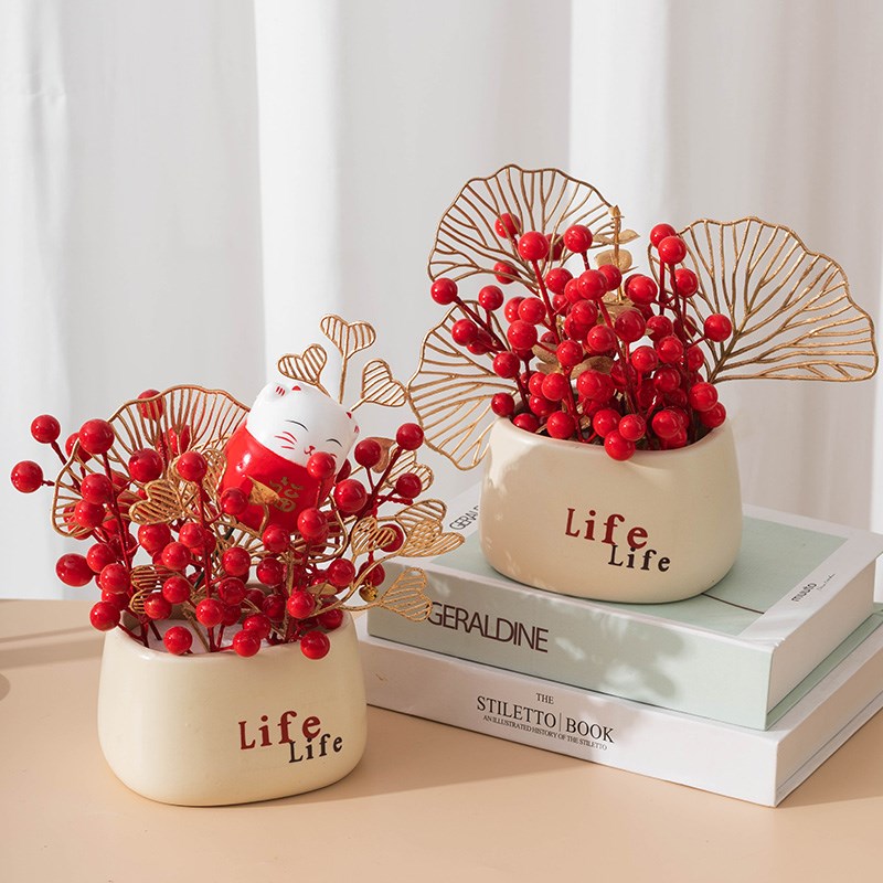 春节新年乔迁礼品高端摆件家居饰品高级感小众新居礼物2024新款