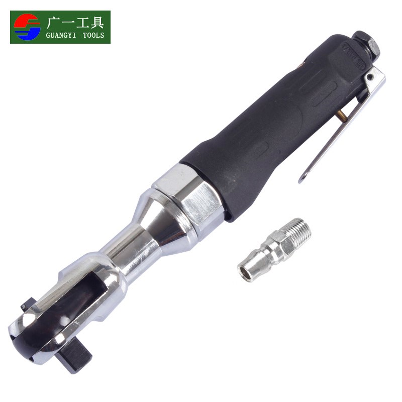 风炮机1/2寸90度L直角风扳手气扳机棘轮扳手气动工具12.5mm 3/8