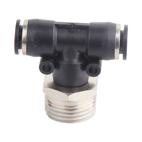 气动快插PB4-M5快速PB6-01气管接头PB8-02螺纹三通PB10-03PB12-04