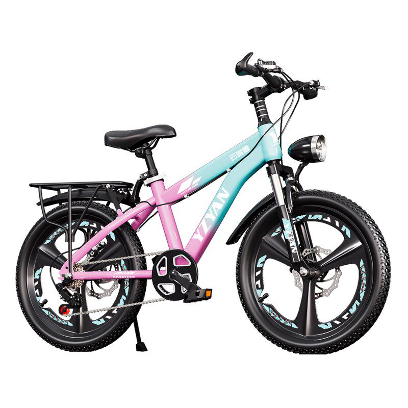 自行车儿童8到12岁10到15男女孩山地变速青少年小学生6岁减震碟煞