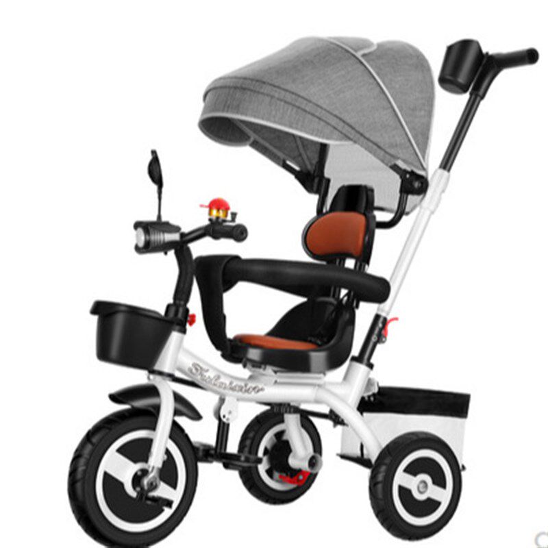 婴儿自行车1-2岁可骑行儿童三轮车1-6岁2自行车婴儿幼儿推车脚踏