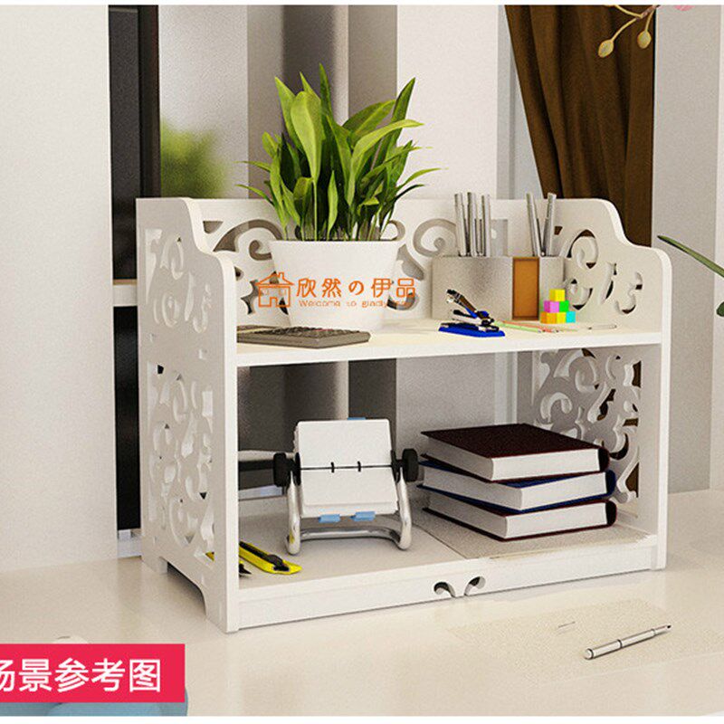 桌面置物架多层洗手间浴室整理架厨房收纳架办公桌文件架子储物架