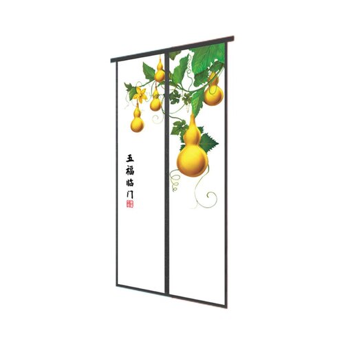 透明门帘塑料软门帘冬季保暖防风家用磁吸中式隔断帘空调防走冷