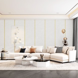 墙布自粘家用客厅卧室防潮壁布电视背景墙纸加厚软包墙板装饰壁纸