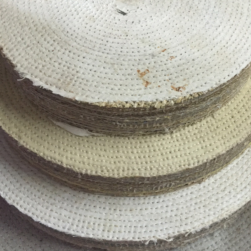 不锈钢抛光轮200/250/300/350 麻轮剑麻轮抛光布轮麻布压轮麻丝轮