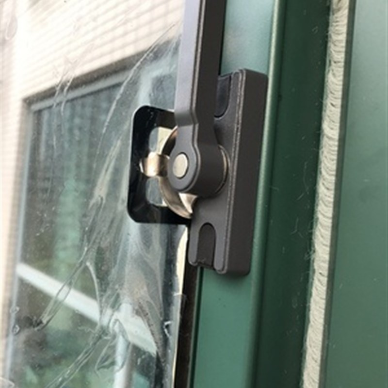 不锈钢塑钢窗锁扣平移铝合金门窗月牙窗锁移门牙锁钩锁推拉配件