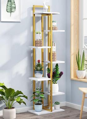 花架置物TPK架客装厅落花地式室内萝饰多层阳台绿多肉架子铁艺花