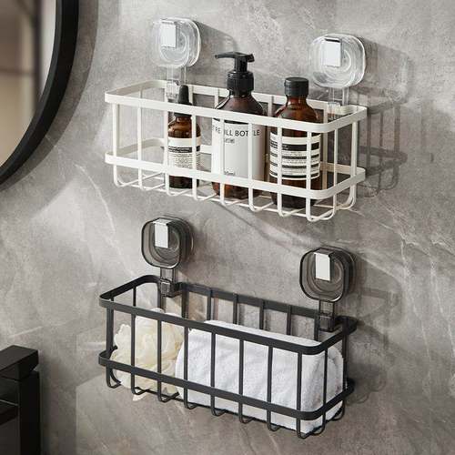 EAL吸物铁艺约置架家用浴室洗简发水沐浴露置物架厨盘房收纳架