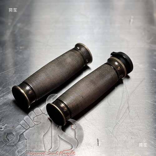 托黄铜手把 把手22铜MM通摩用改布装握把 FEB博格  柴特Naja握把