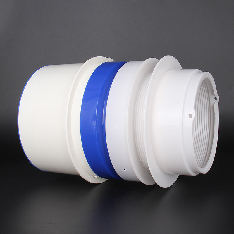 玻璃窗专用烟道止逆阀防风防味油烟机止回阀出风口厨房烟道阀家用