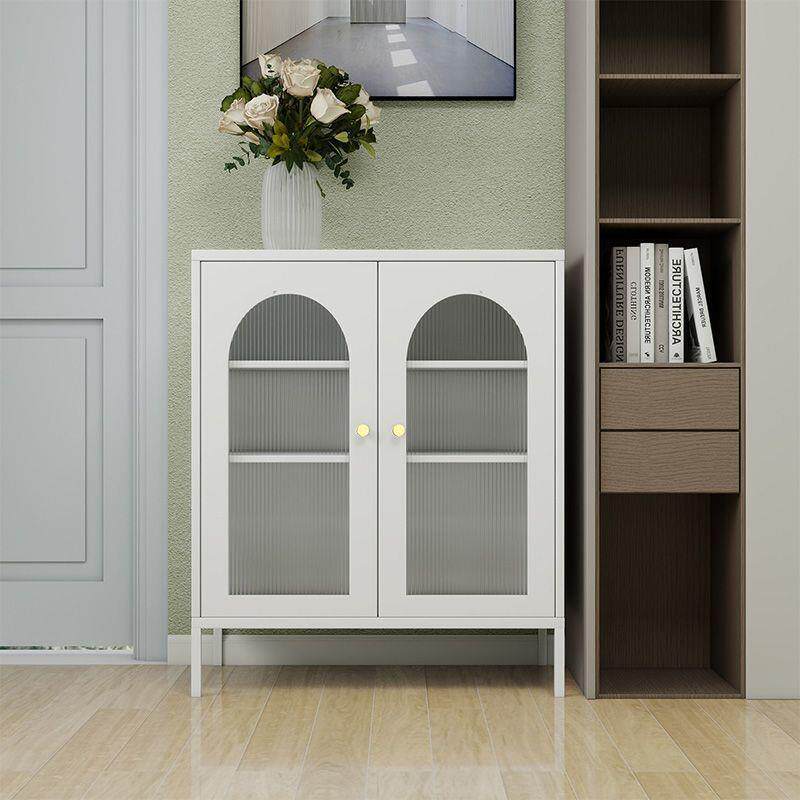 加厚餐边柜纳出租屋收柜家用酒柜客厅墙水展示柜茶ECA柜靠铁皮收