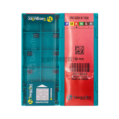韩国特固克 Taegutec数控刀片 SPMG050204-DK TT6030 加工铸铁