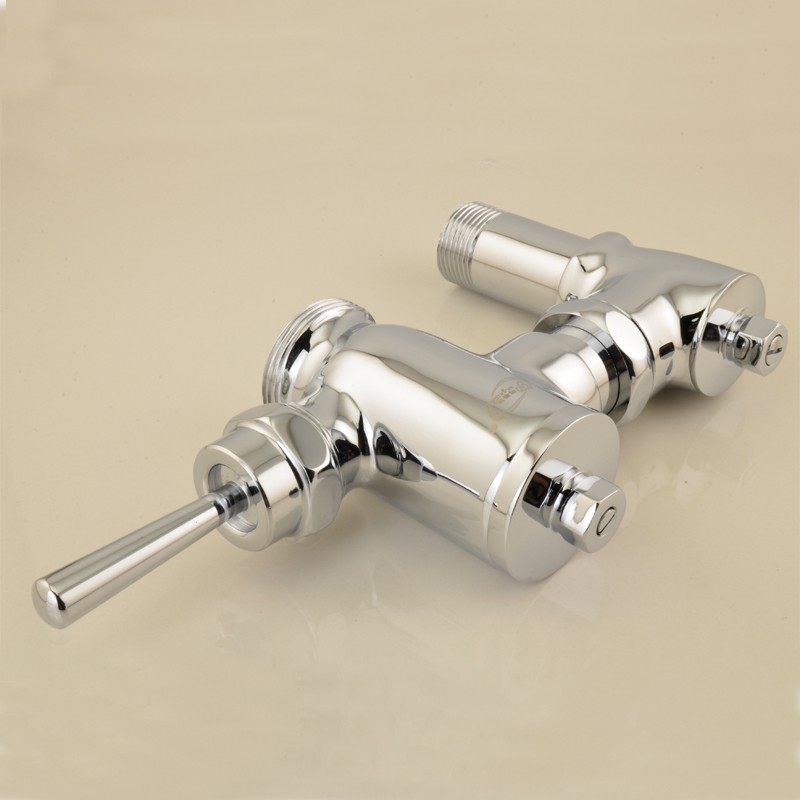 手扳式大便冲洗阀 蹲坑冲水器 卧式冲水阀 蹲便延时DC603VLR/VLFR