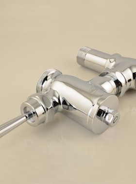 手扳式大便冲洗阀 蹲坑冲水器 卧式冲水阀 蹲便延时DC603VLR/VLFR